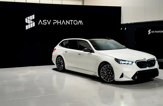 BMW M5 Paint Protection Film planning at ASV Phantom