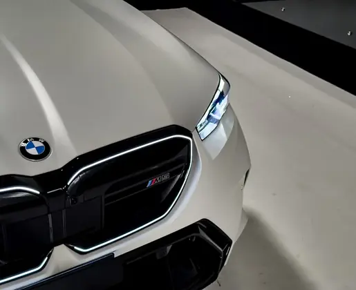BMW M5 front detail inspection at ASV Phantom