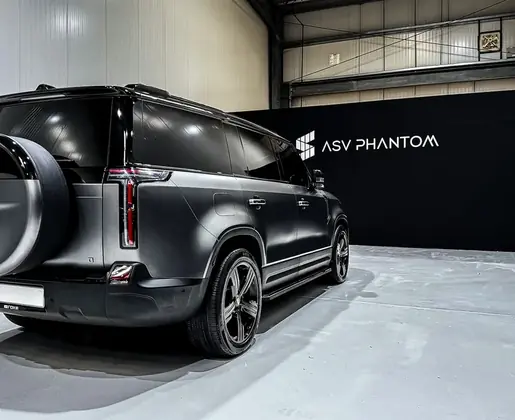Paint Protection Film rear coverage at ASV Phantom